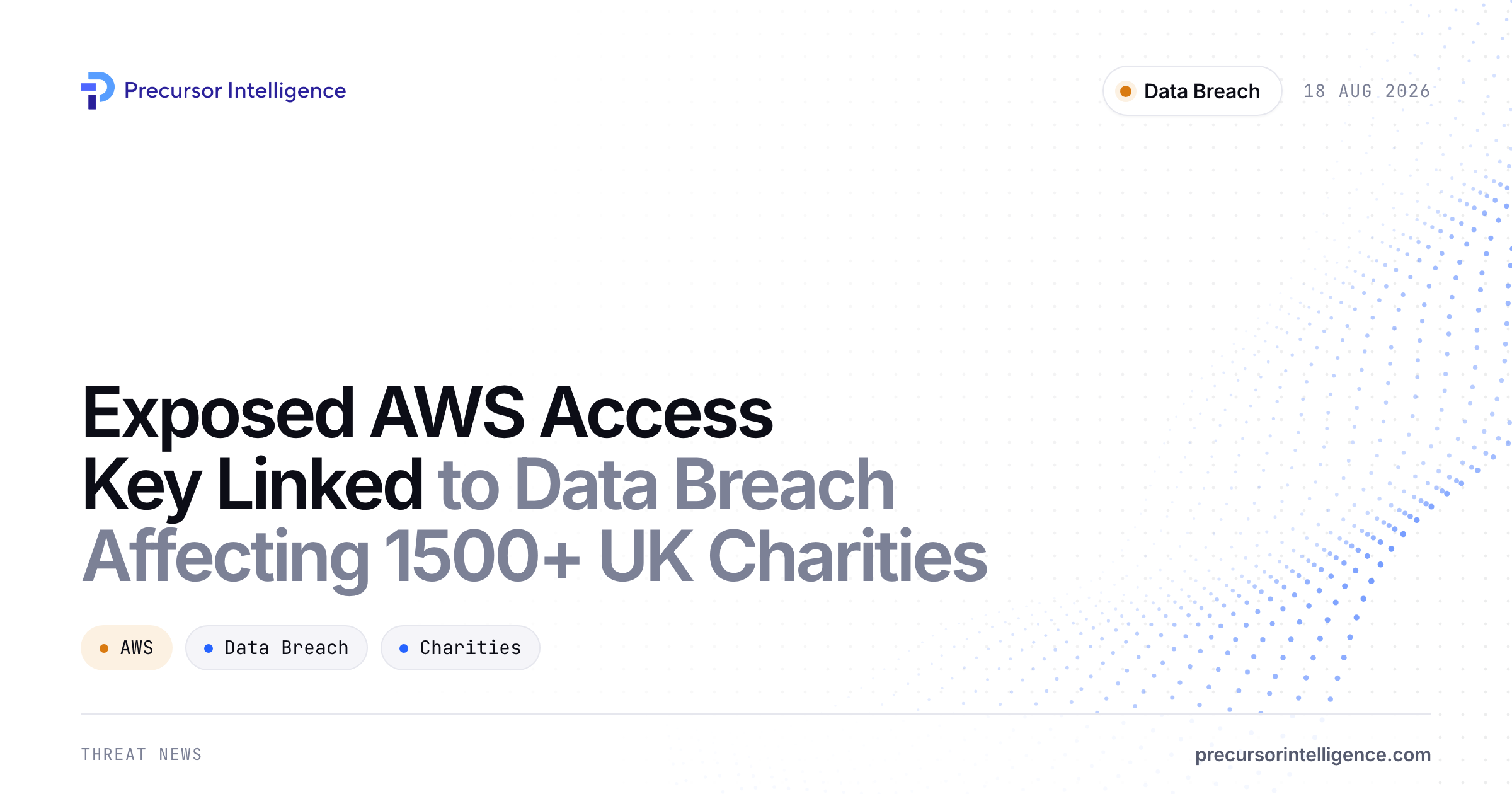 Exposed AWS Access Key Linked to Data Breach Affecting 1500+ UK Charities