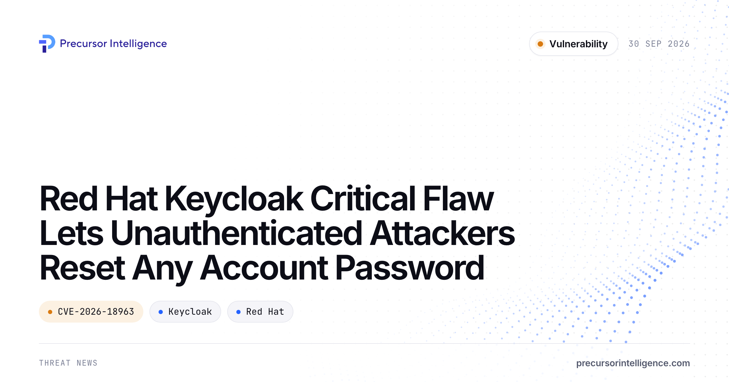 Red Hat Keycloak Critical Flaw Lets Unauthenticated Attackers Reset Any Account Password